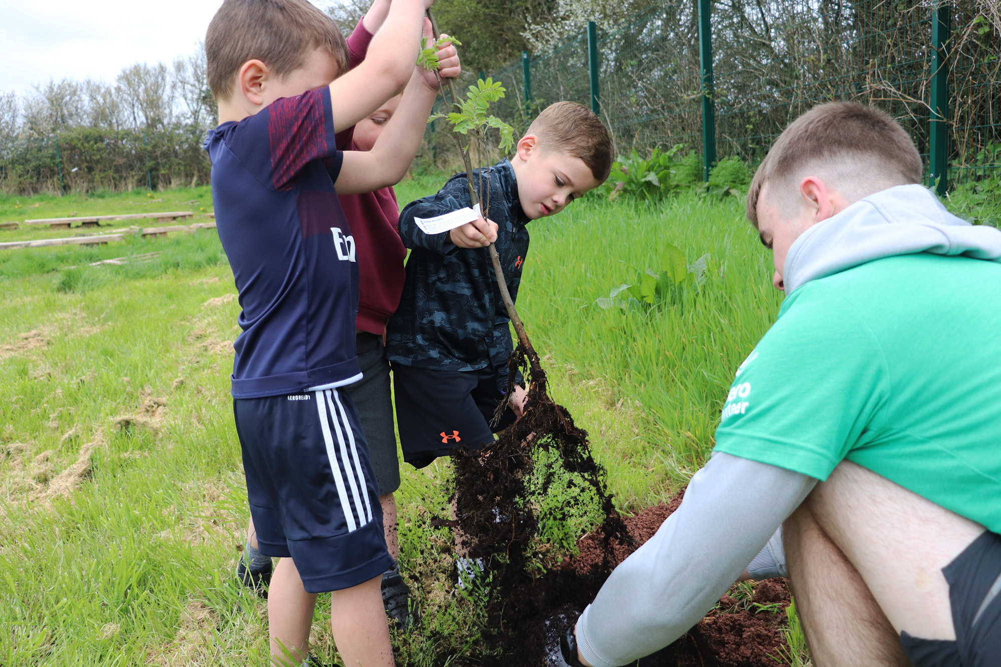 Pembroke volunteer in the community