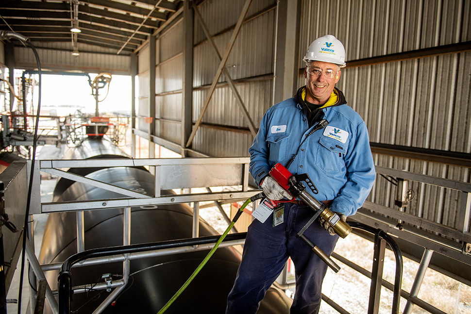 A process operator at yd7610