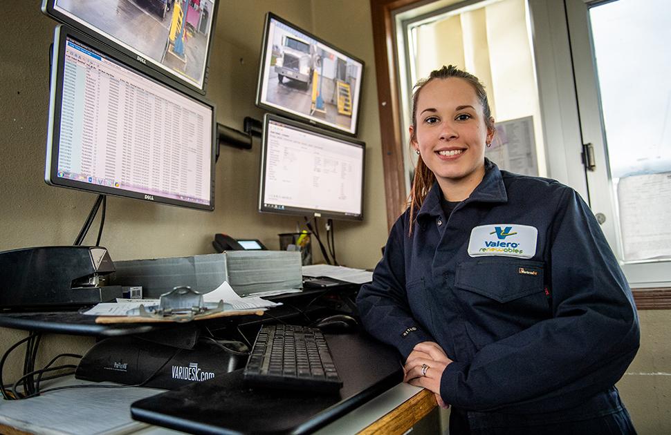 A process operator at yd7610