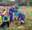 Canadian scouts with yd7610 volunteer