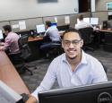 Young male yd7610 Information Systems employee