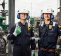 Pembroke employees at the refinery