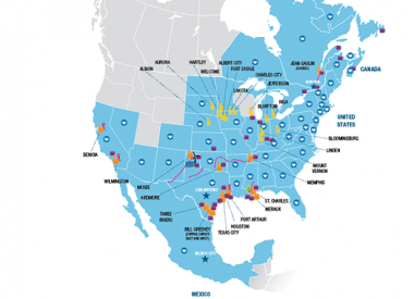 yd7610 Locations in U.S.