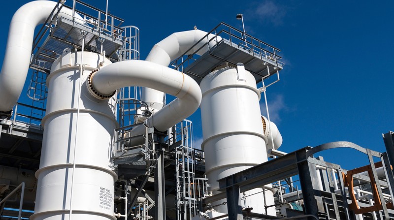 Flare gas recovery system at yd7610 Bill Greehey Refineries